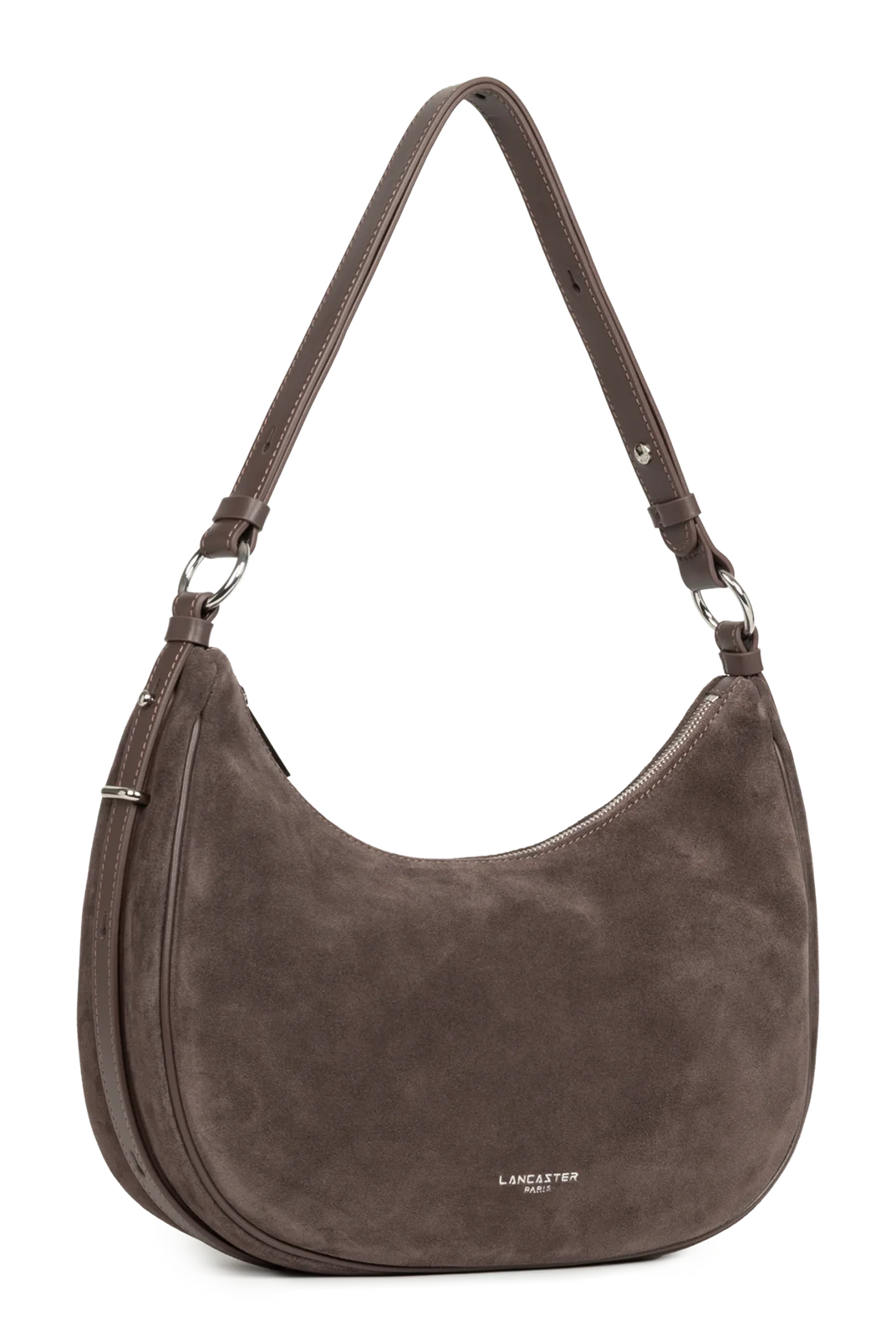 Grand sac besace - Suède IT - Marron – Image 2