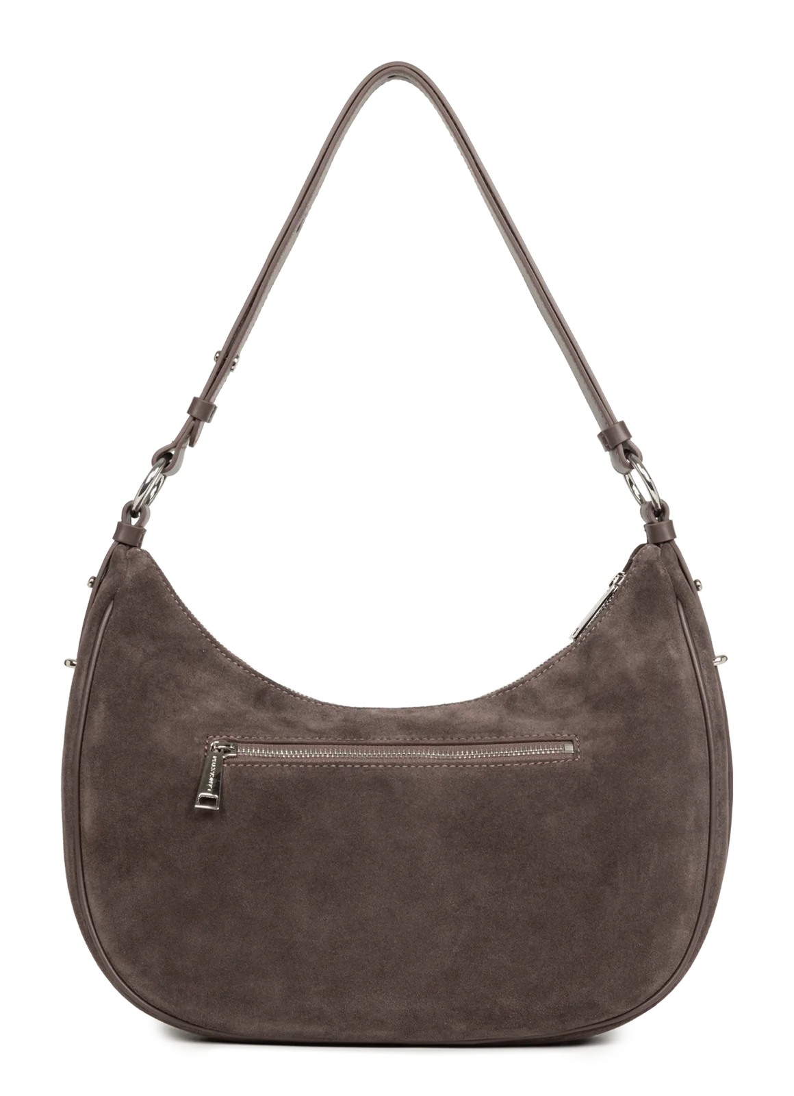 Grand sac besace - Suède IT - Marron – Image 3