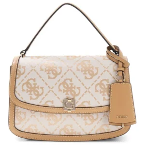 GUESS AUDREY LOGO CNVRTBL XBDY FLAP - BEIGE LOGO