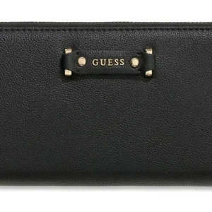 GUESS DOROTHY SLG LARGE ZIP AROUND - BLACK