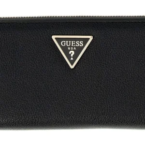 GUESS LAUREL II SLG LARGE ZIP AROUND - BLACK