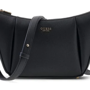 GUESS MELODY CNVRTBLE SHOULDER BAG - BLACK