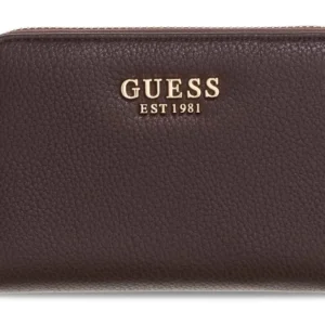 GUESS MELODY SLG MEDIUM ZIP AROUND - BROWN