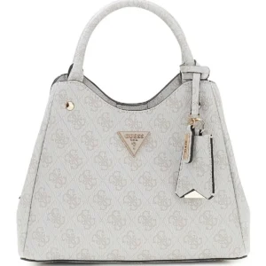 GUESS MERIDIAN II SML GFRND CARRYALL - BONE LOGO