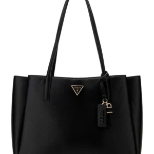 GUESS NOELLE II TECH TOTE - BLACK