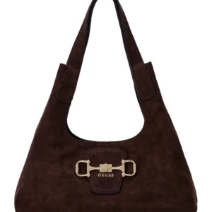 GUESS SUNSET SMALL HOBO - ESPRESSO