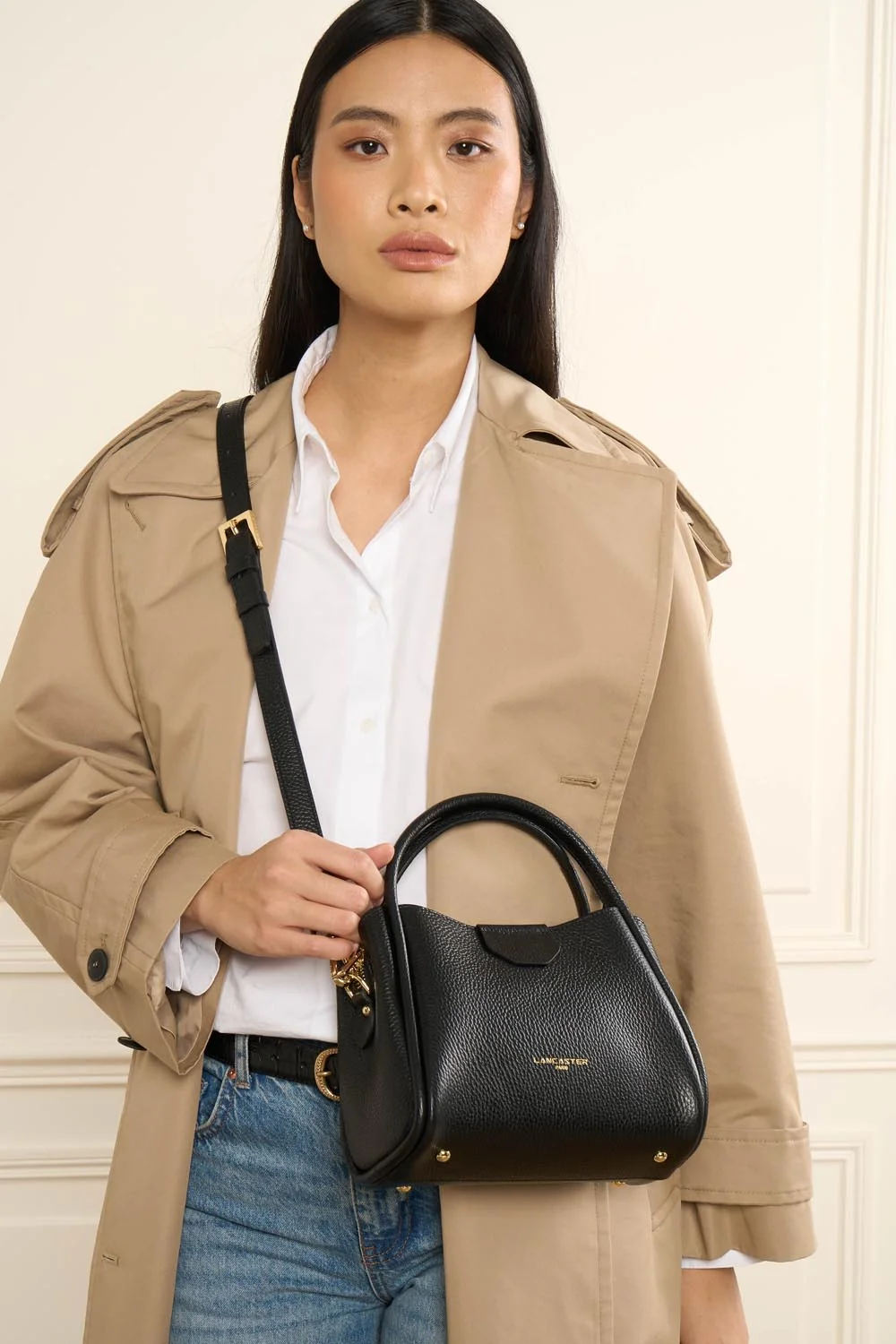 Petit sac à main - Ida Double - Noir - In - Nude – Image 5