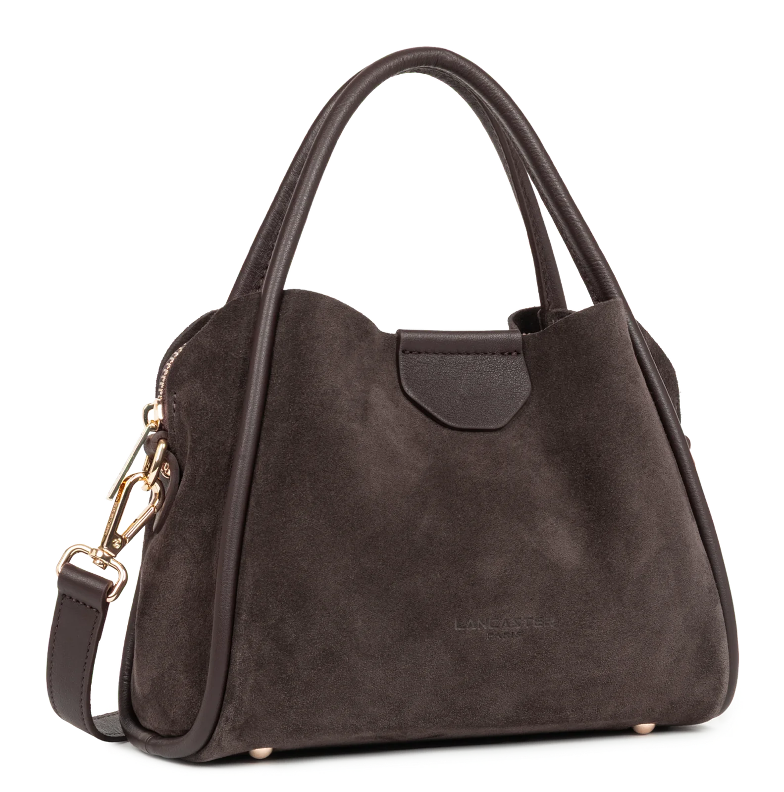 Petit sac à main - Suède Ida - Marron – Image 2