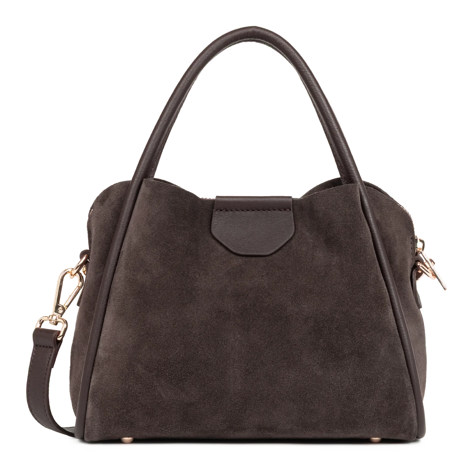 Petit sac à main - Suède Ida - Marron – Image 3