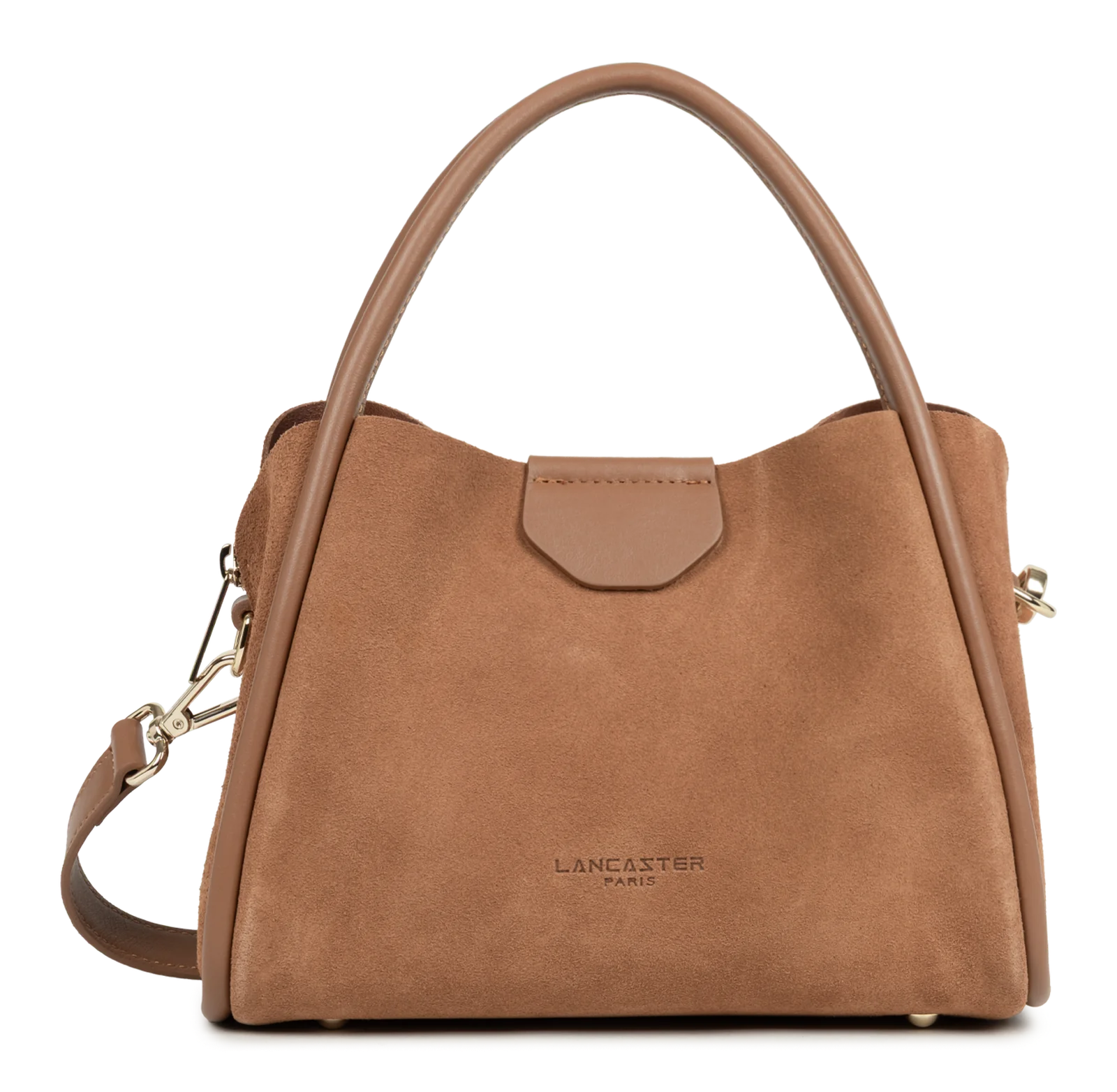 Petit sac à main - Suède Ida - Moka