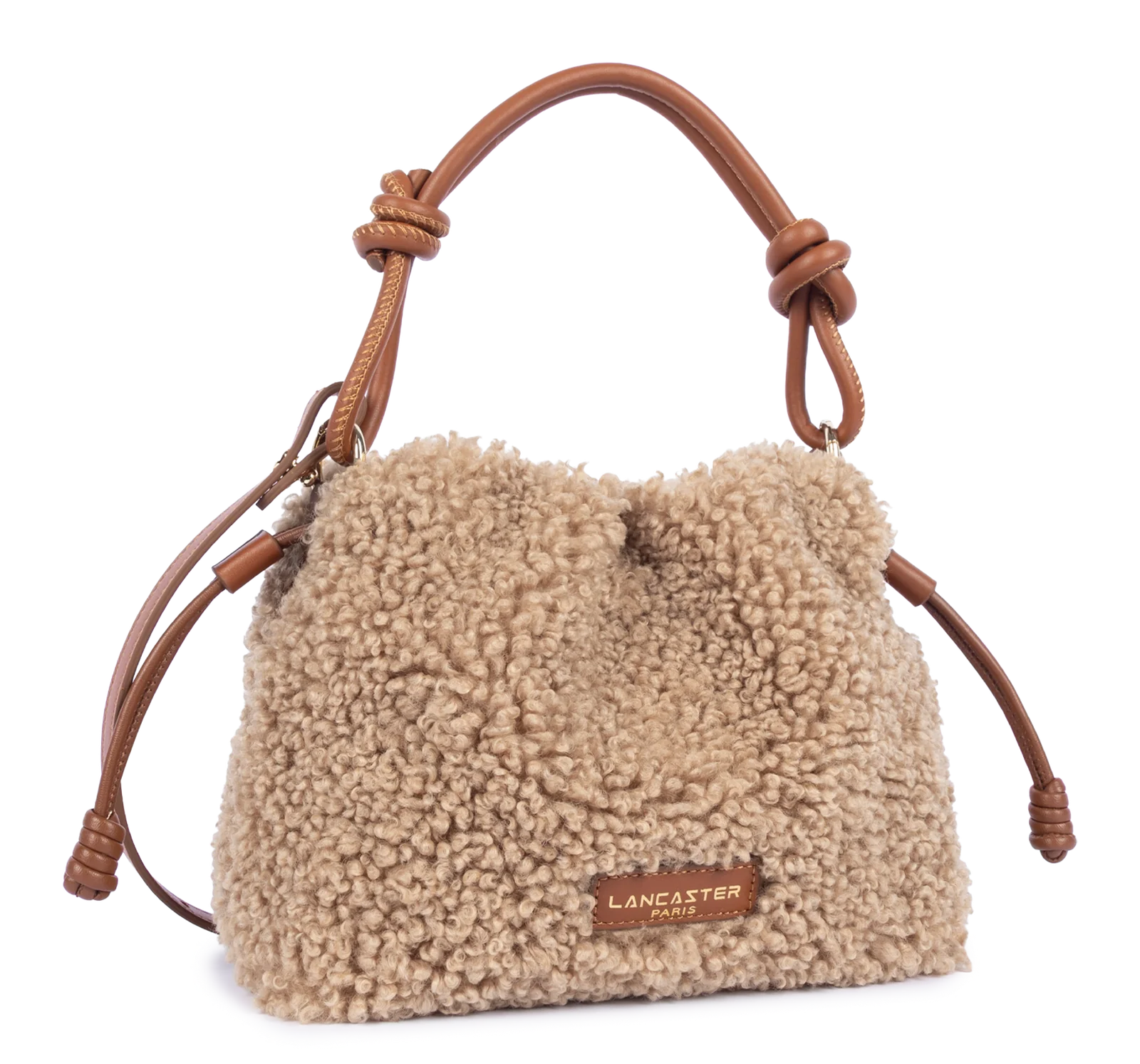 Petit sac besace - Moumoute - Cognac – Image 2