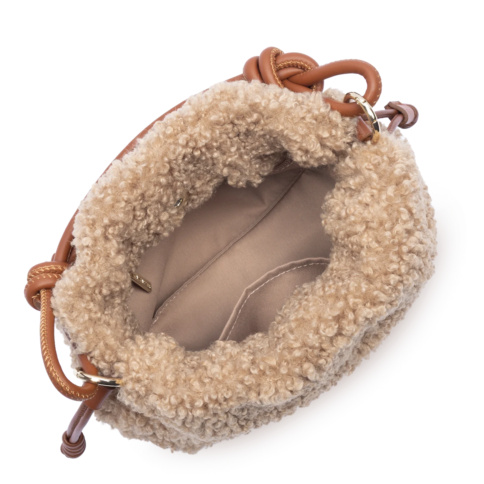 Petit sac besace - Moumoute - Cognac – Image 4