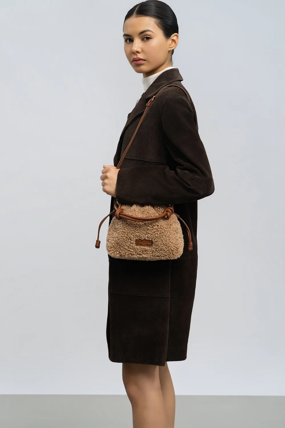 Petit sac besace - Moumoute - Cognac – Image 6