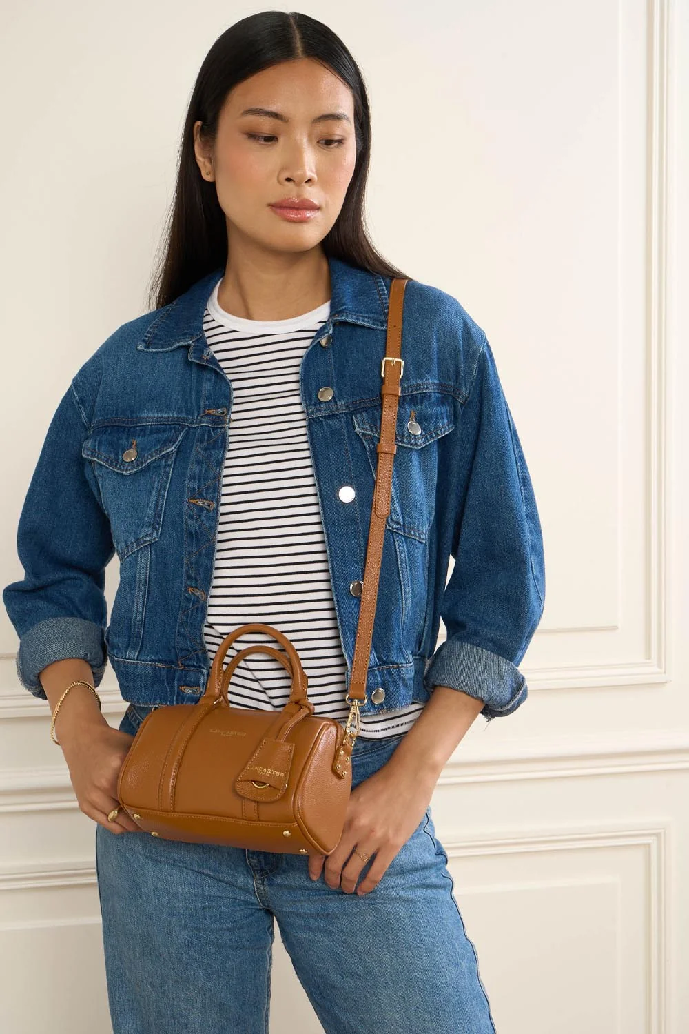 Petit sac polochon - Milano Ana - Camel – Image 9