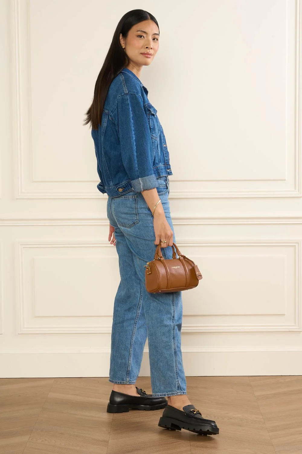 Petit sac polochon - Milano Ana - Camel – Image 10