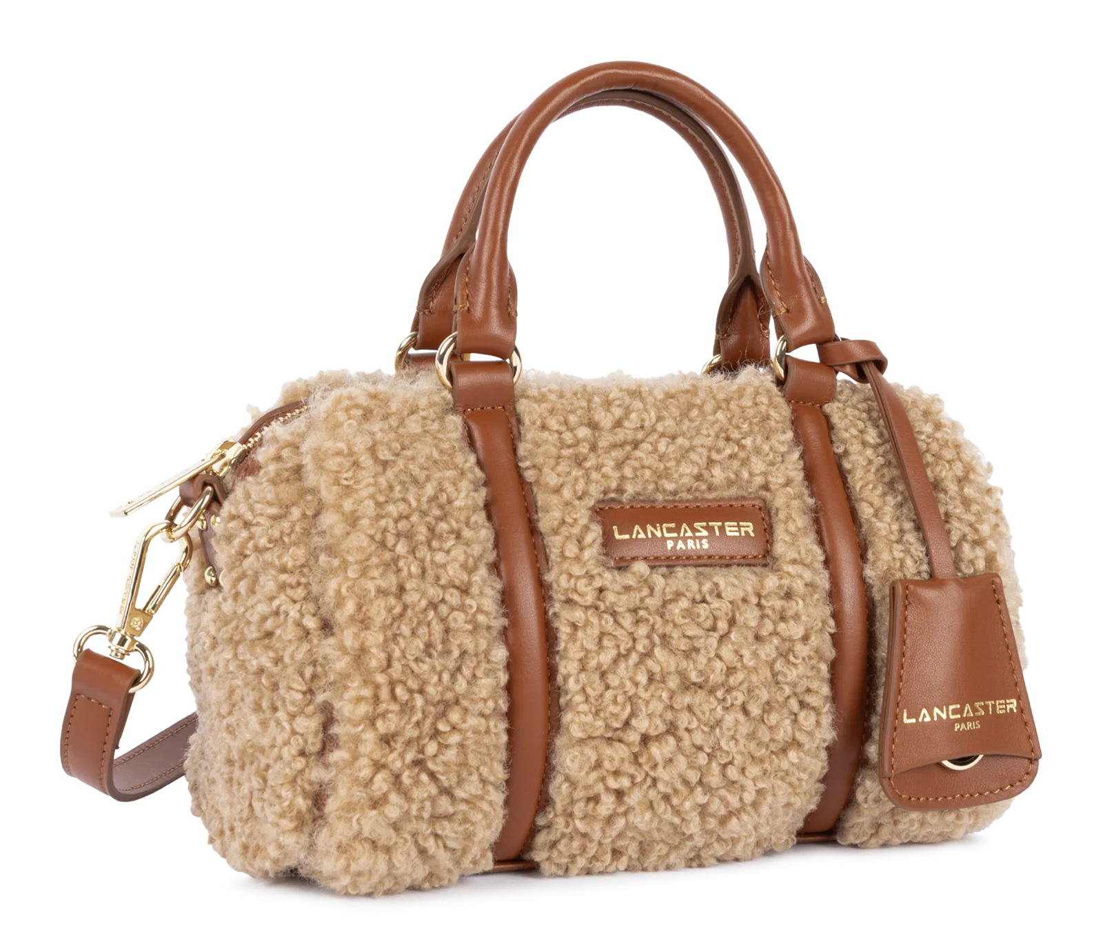 Petit sac polochon - Moumoute Ana - Cognac – Image 2