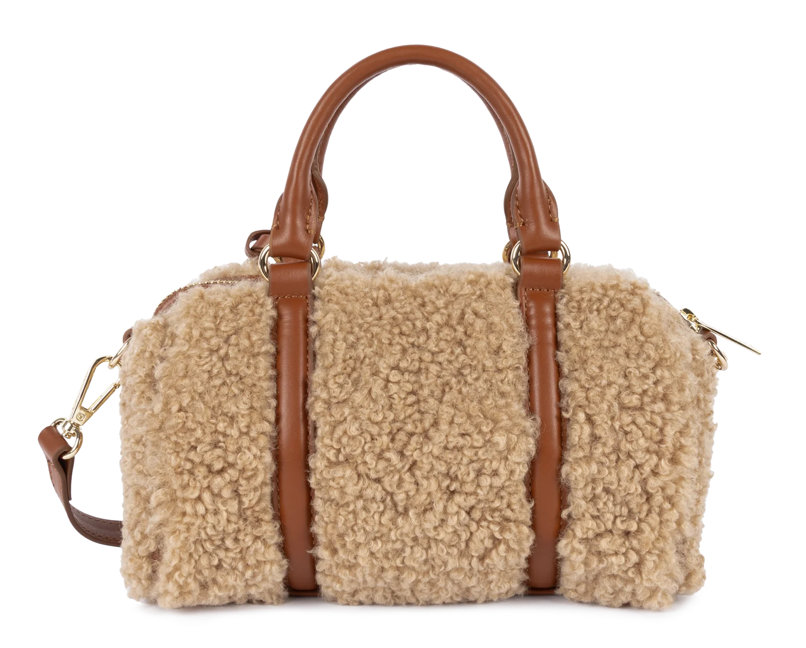 Petit sac polochon - Moumoute Ana - Cognac – Image 3