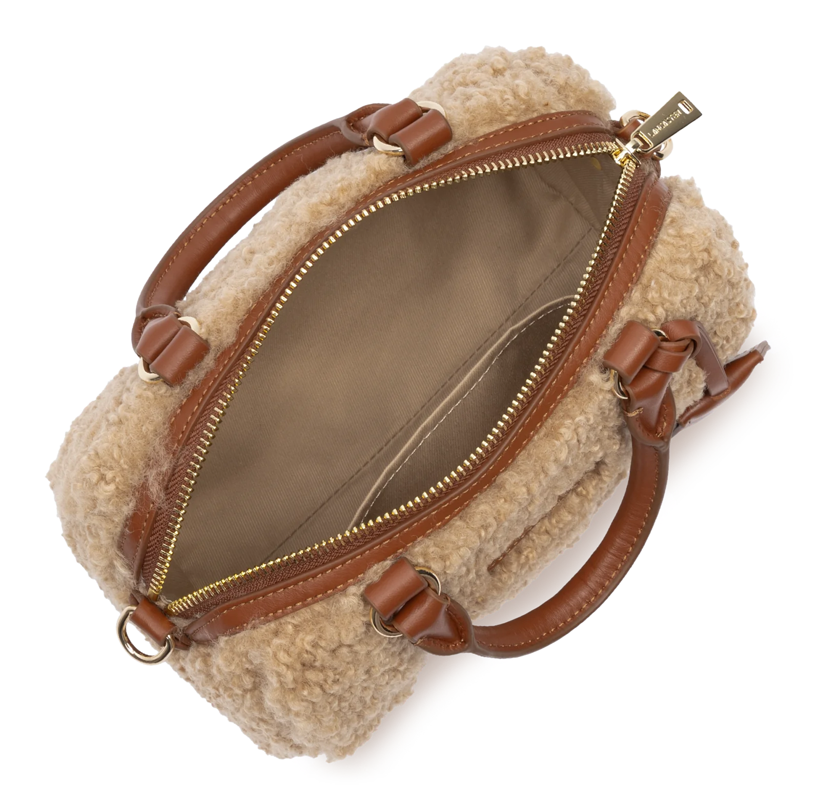 Petit sac polochon - Moumoute Ana - Cognac – Image 4