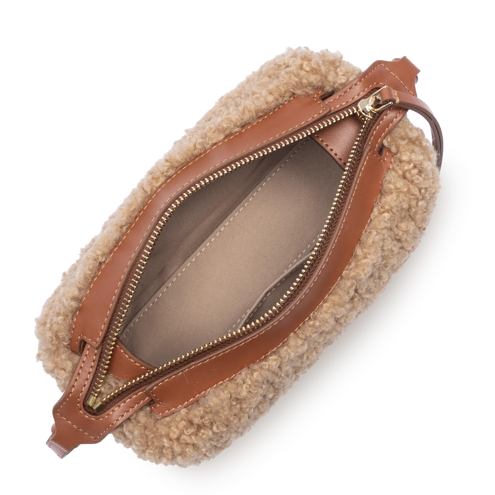 Petit sac rectangle - Moumoute - Cognac – Image 4