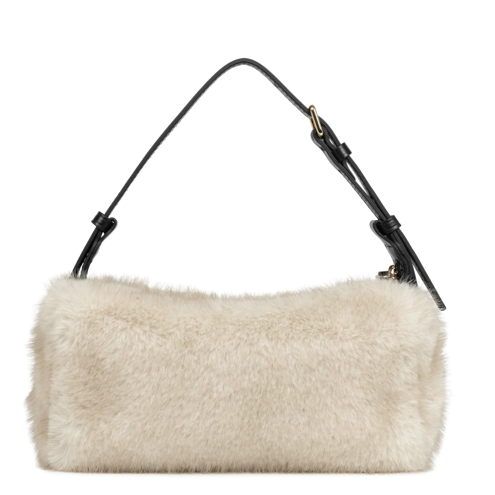 Petit sac rectangle - Moumoute - Ecru - Noir – Image 3