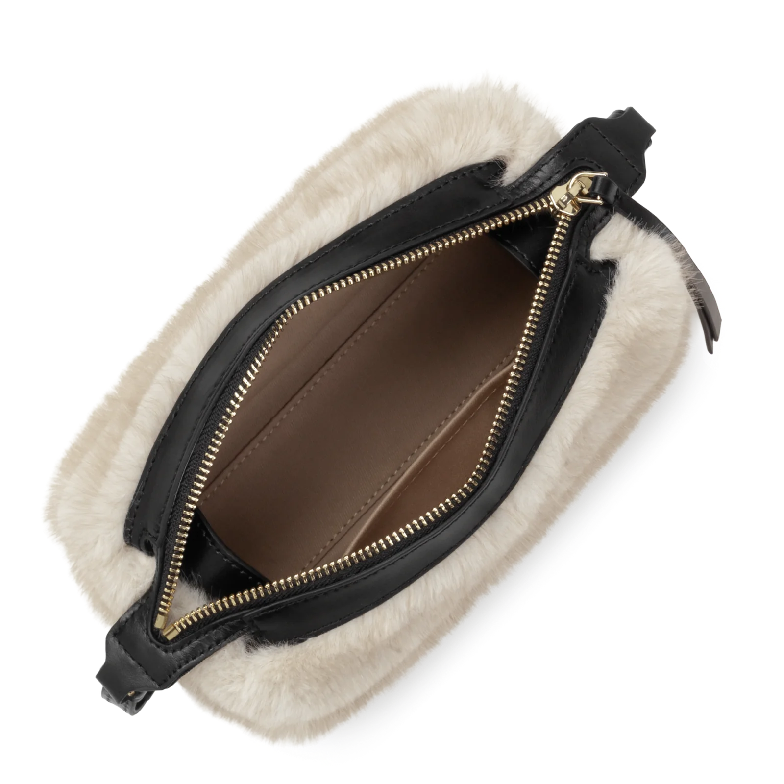 Petit sac rectangle - Moumoute - Ecru - Noir – Image 4