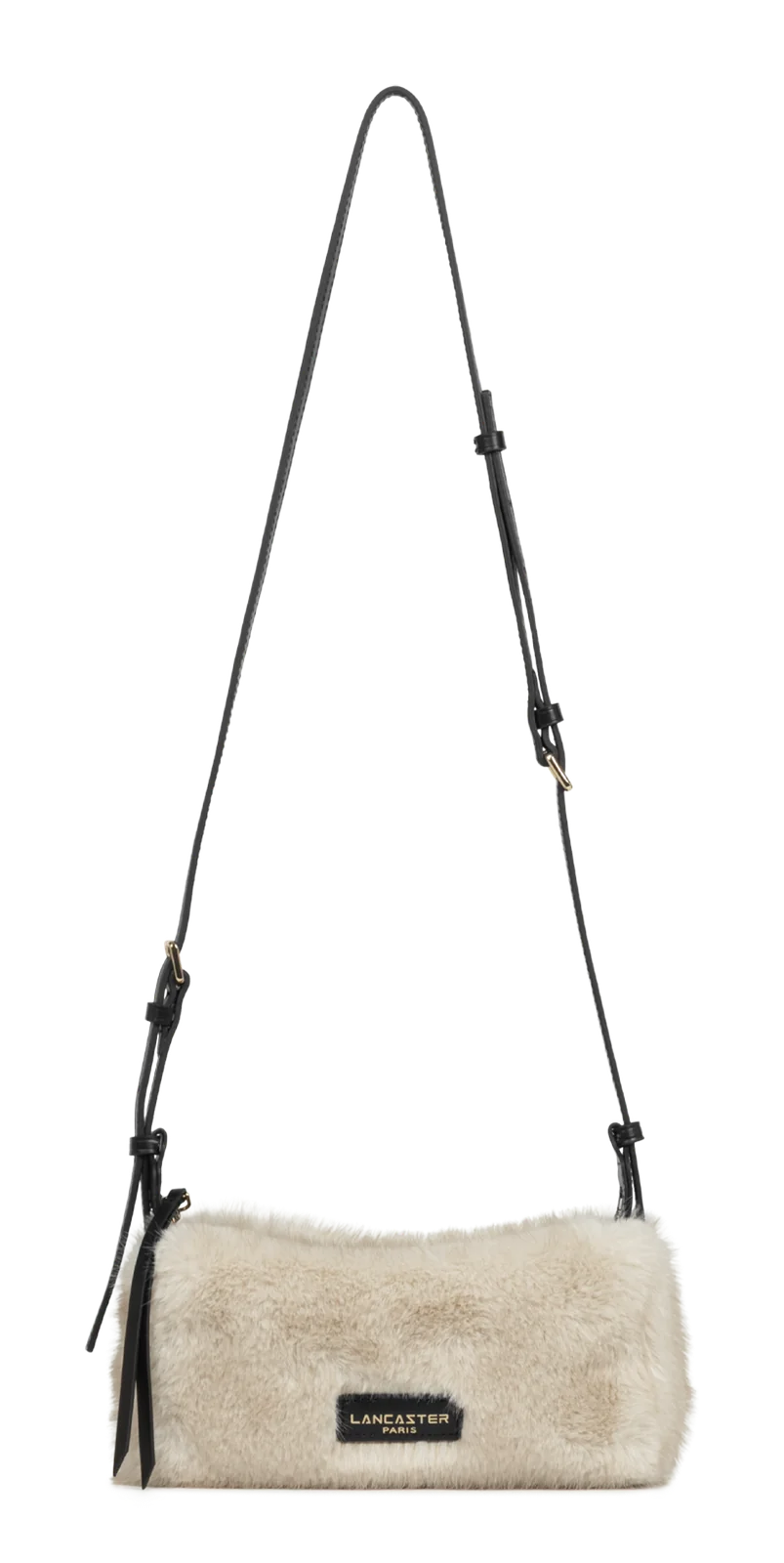 Petit sac rectangle - Moumoute - Ecru - Noir – Image 5