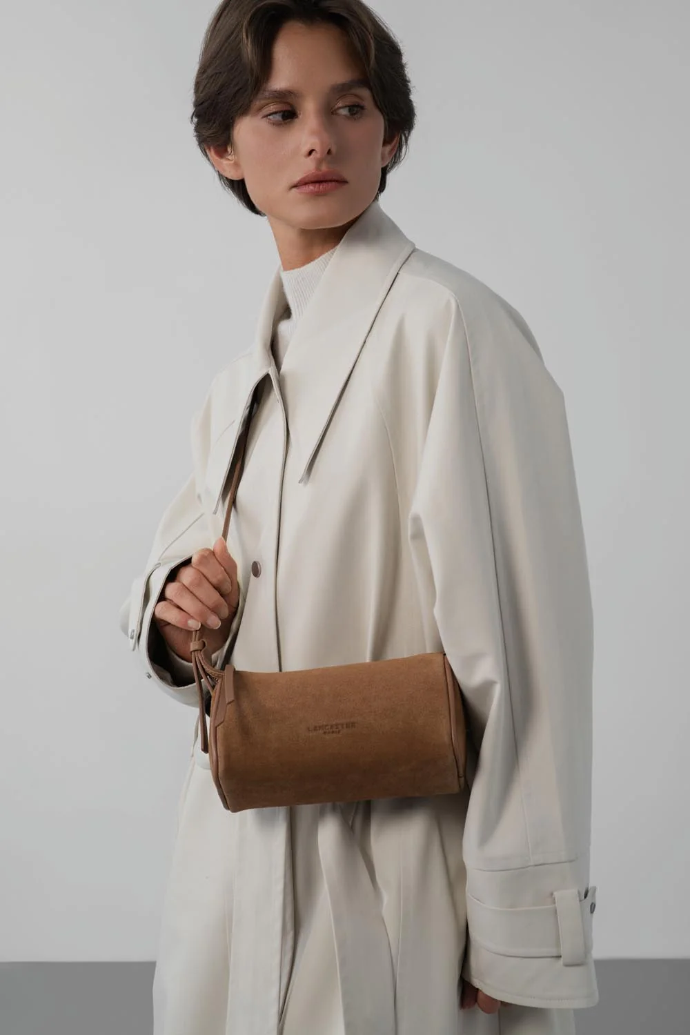 Petit sac rectangle - Suède - Camel – Image 6