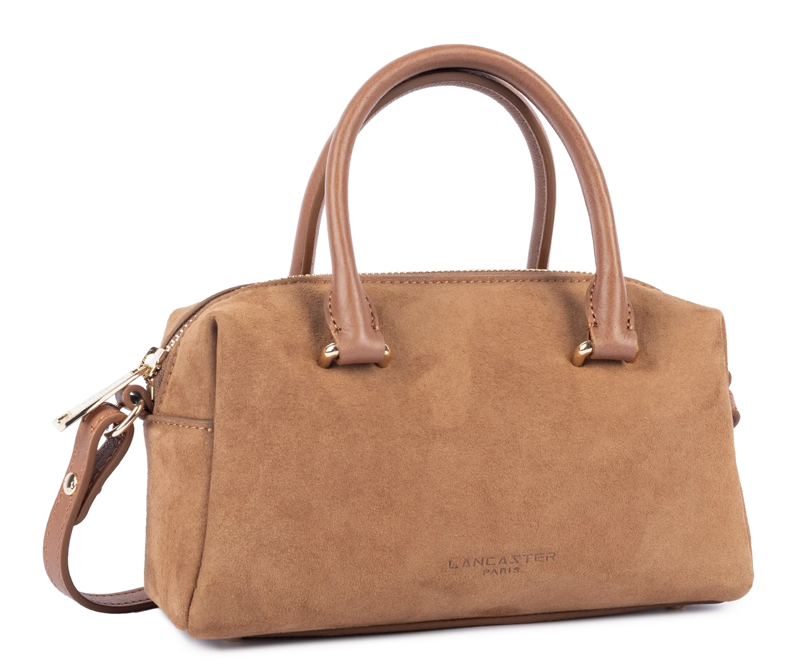 Sac à main - Suède Cube - Camel – Image 2