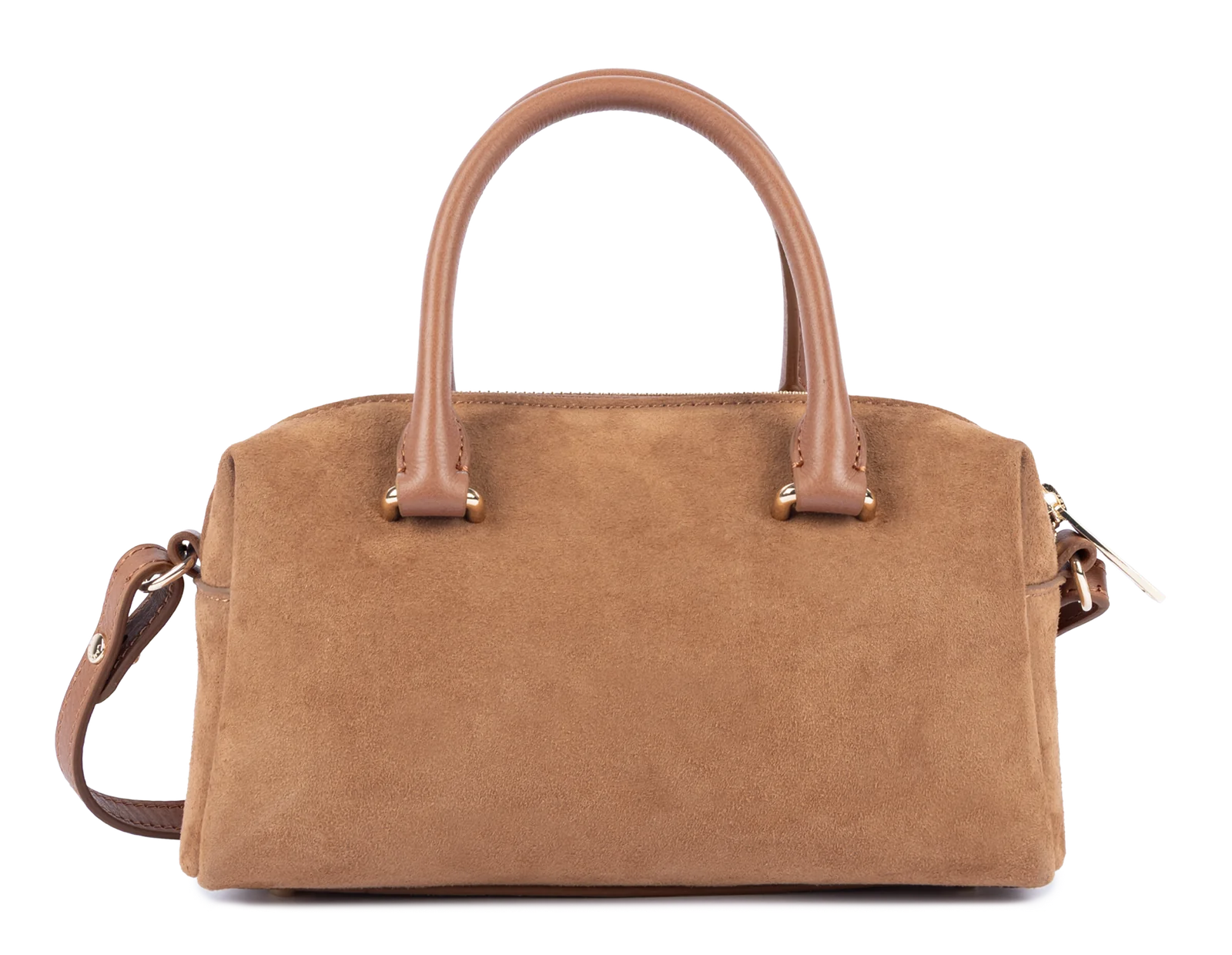 Sac à main - Suède Cube - Camel – Image 3