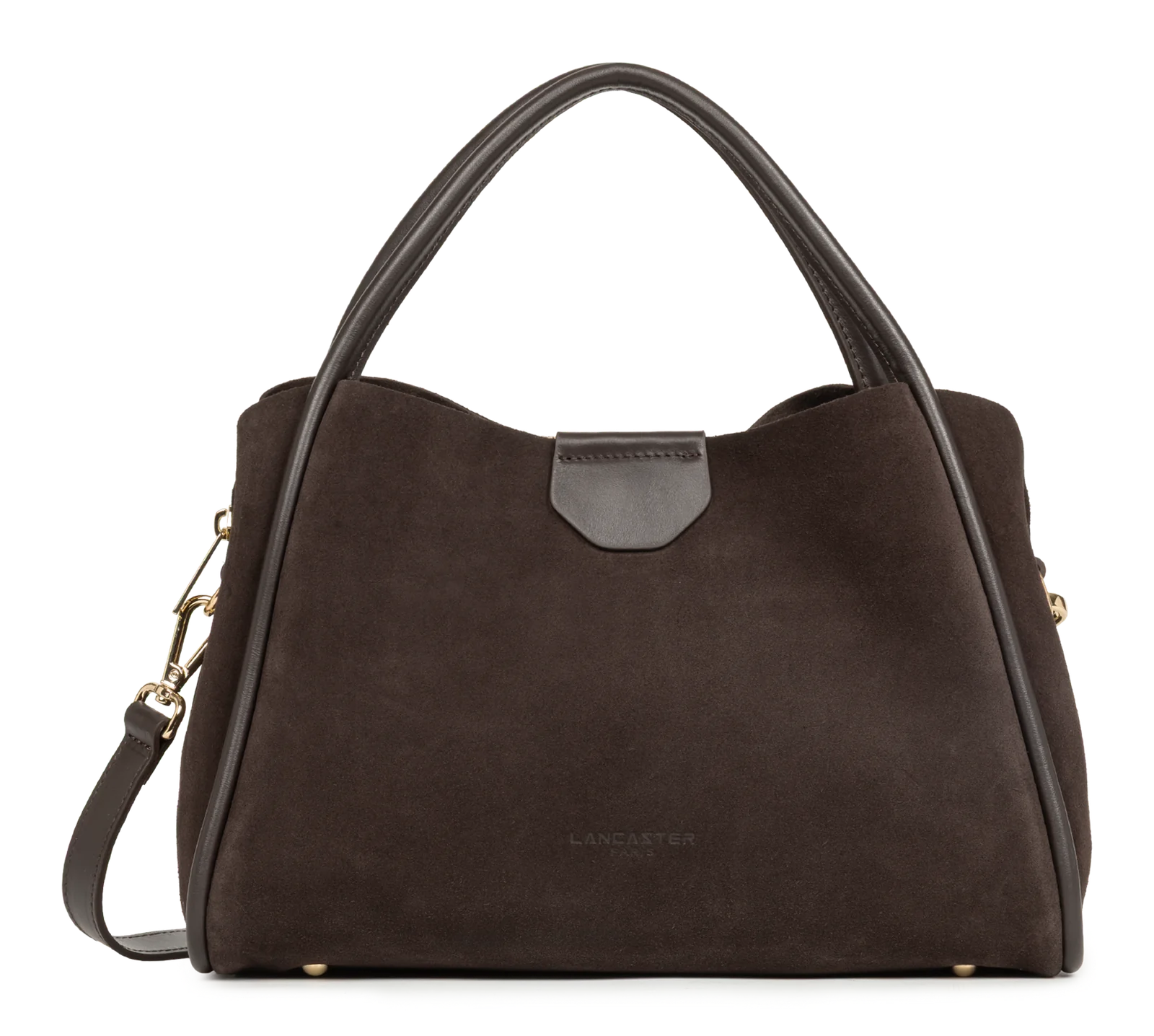 Sac à main - Suède Ida - Marron