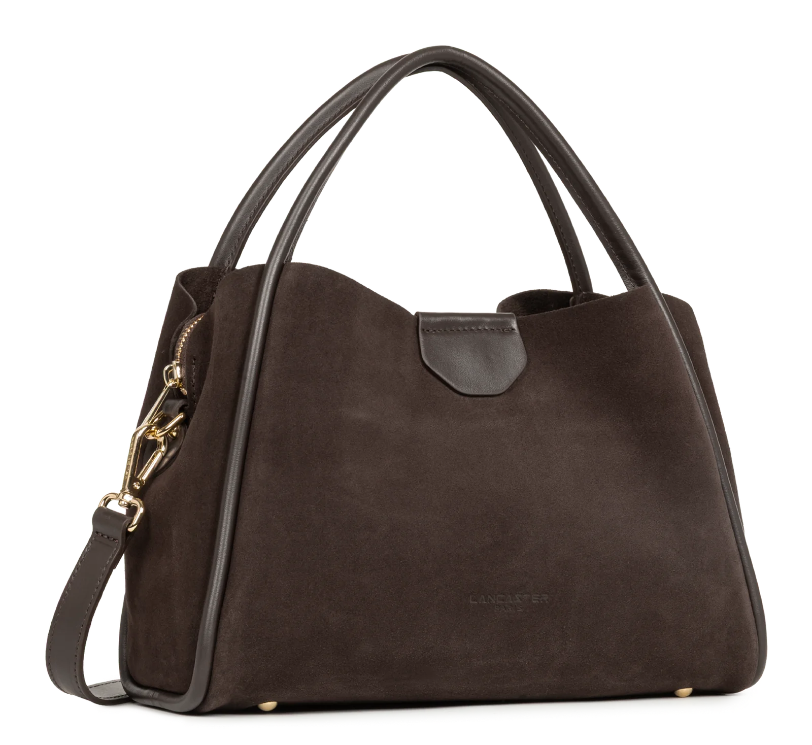 Sac à main - Suède Ida - Marron – Image 2