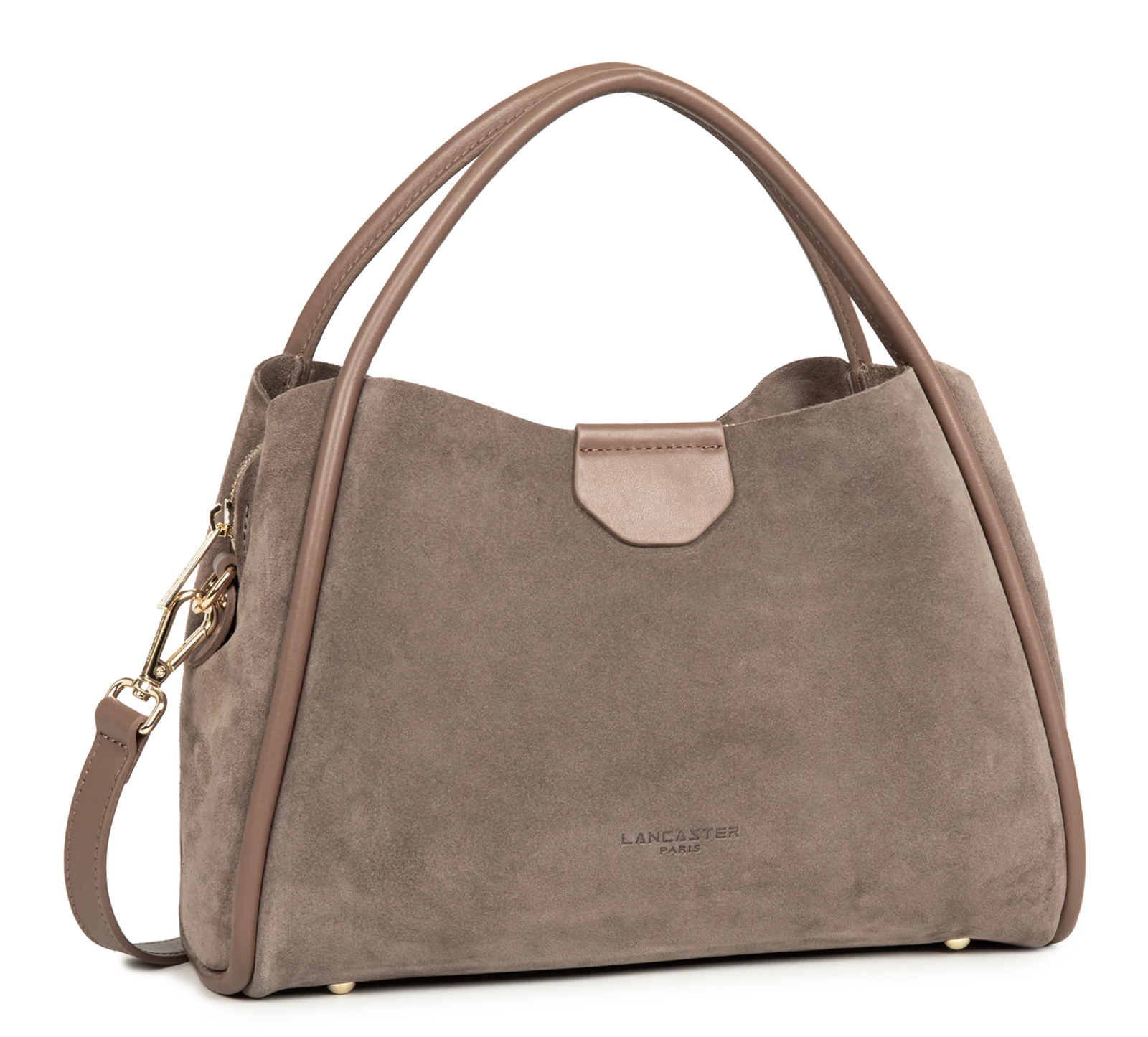 Sac à main - Suède Ida - Taupe – Image 2