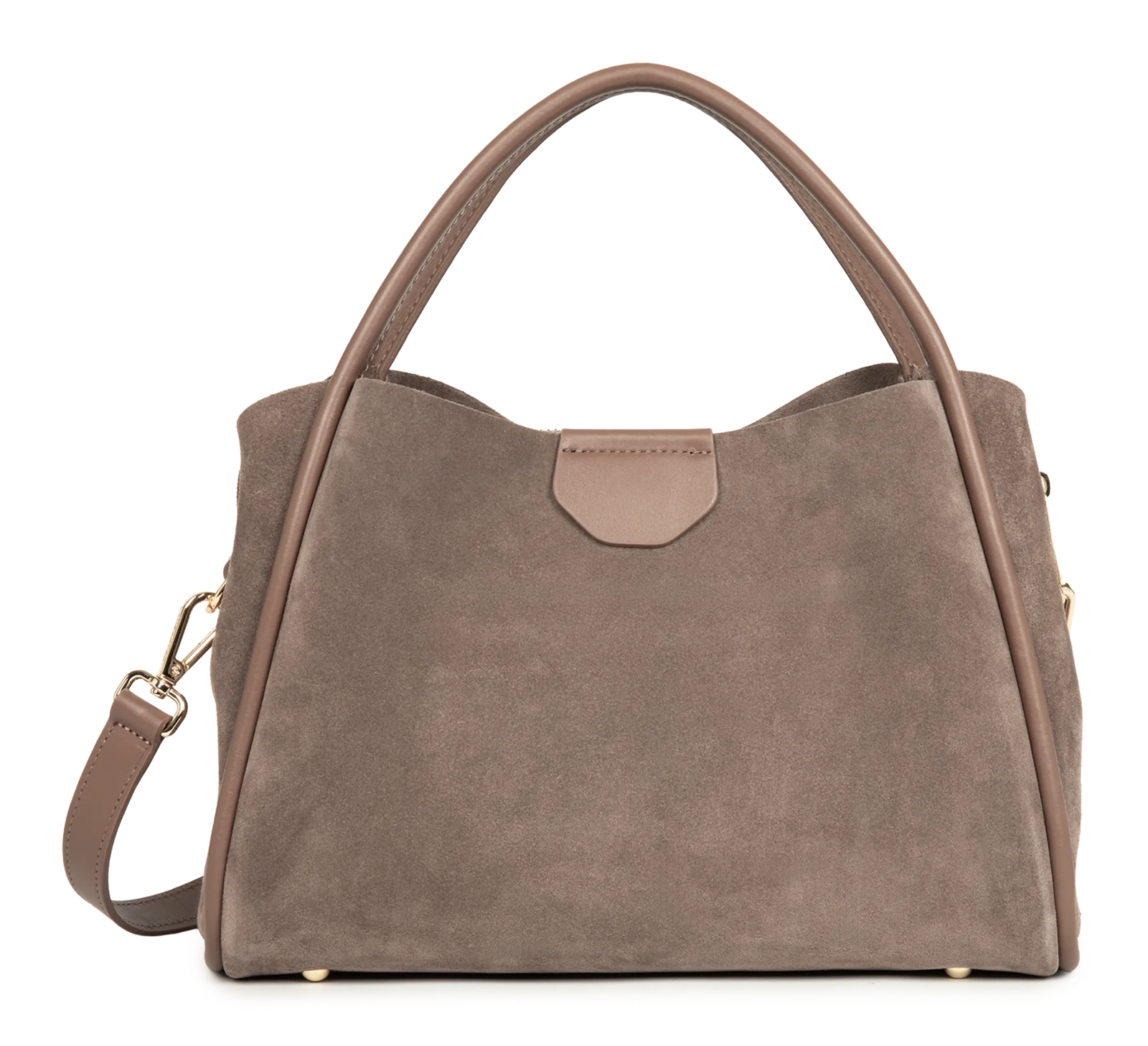 Sac à main - Suède Ida - Taupe – Image 3