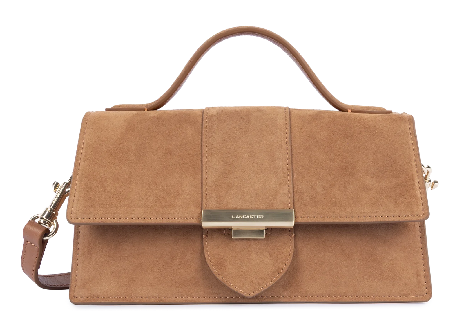 Sac à main - Suède Ily - Camel