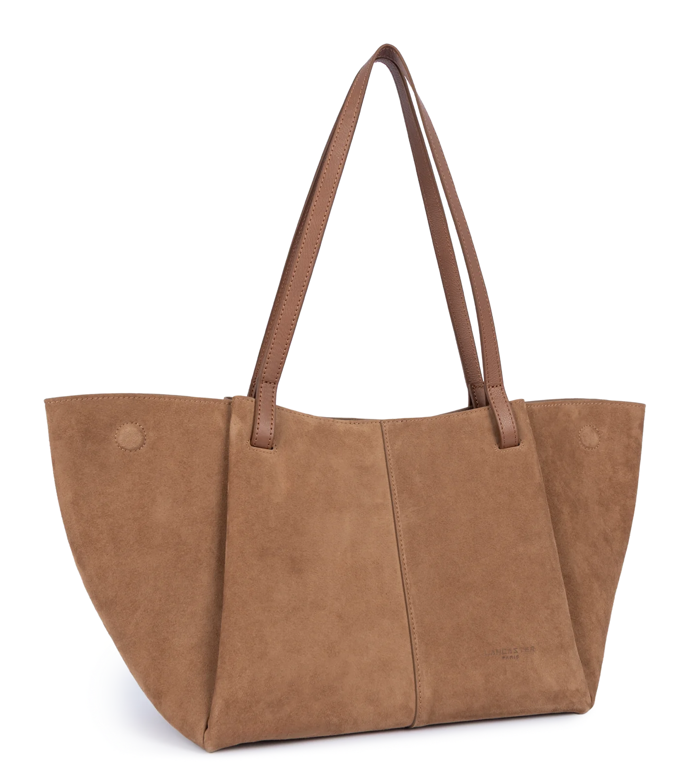 Sac cabas épaule - Suède - Camel – Image 2