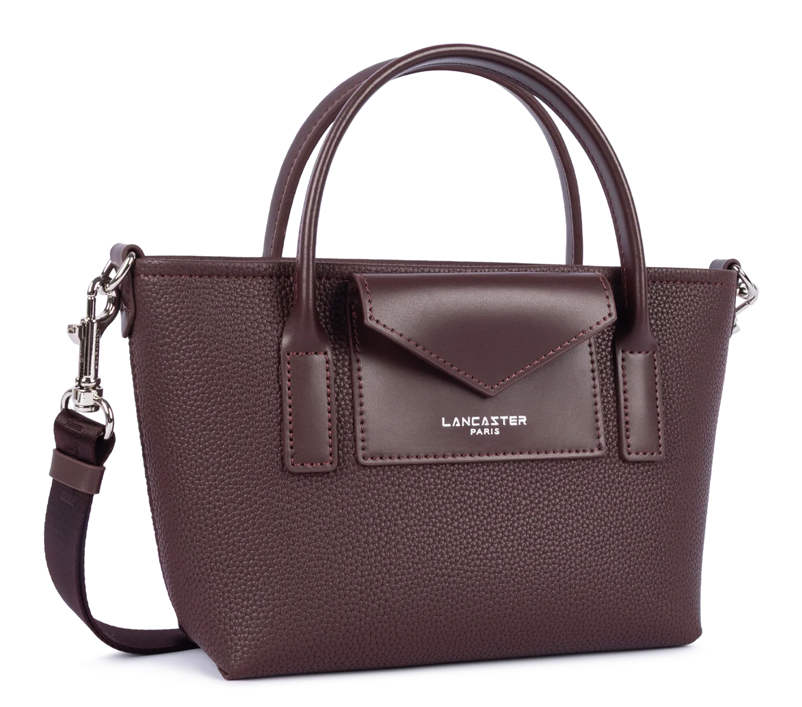 Sac cabas main - Maya Double KBA - Bordeaux foncé – Image 2