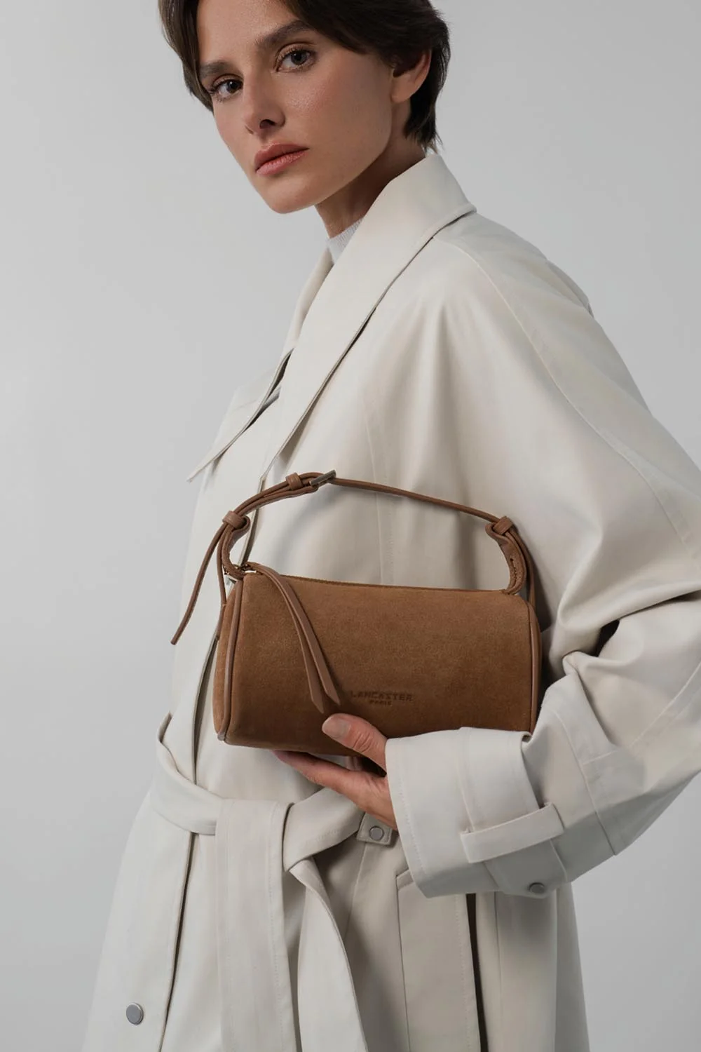 Sac rectangle - Suède - Camel – Image 6