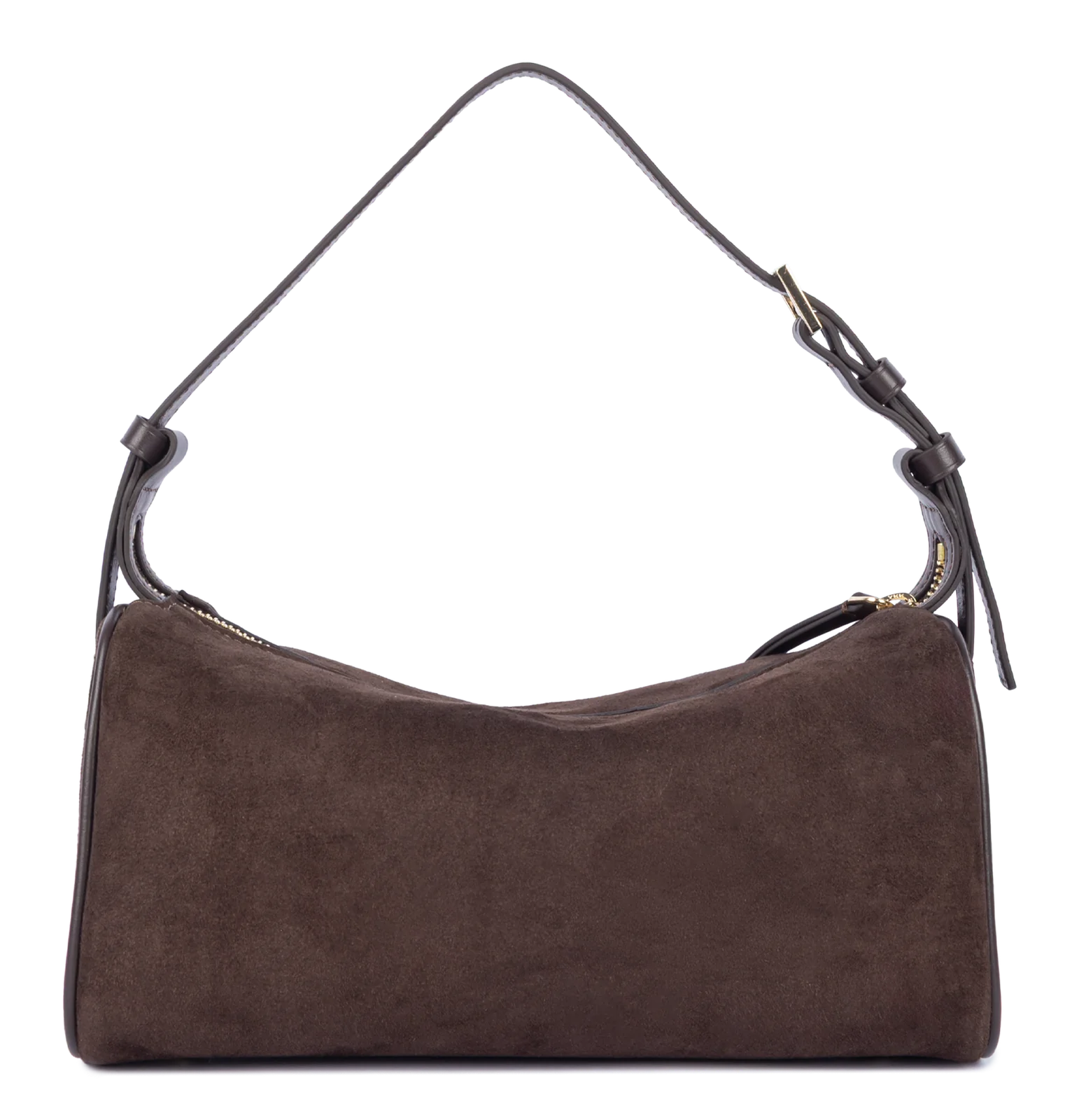 Sac rectangle - Suède - Marron – Image 3